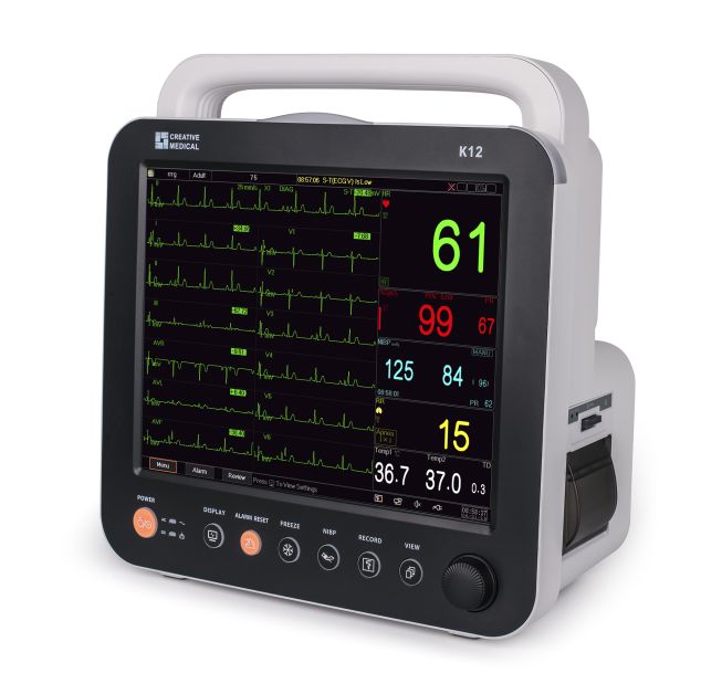 Monitory podstawowych funkcji życiowych Creative Medical K15/ K12/ K10
