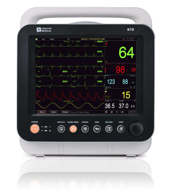 Monitory podstawowych funkcji życiowych Creative Medical K15/ K12/ K10