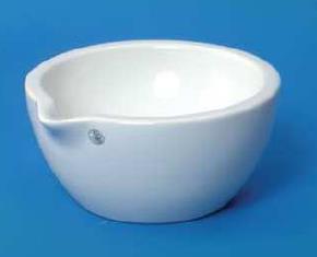 Moździerze porcelanowe JIPO szorstki z wylewem