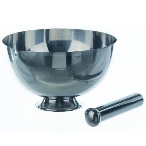 Moździerze z metalu Bochem Moździerz ze stali nierdzewnej