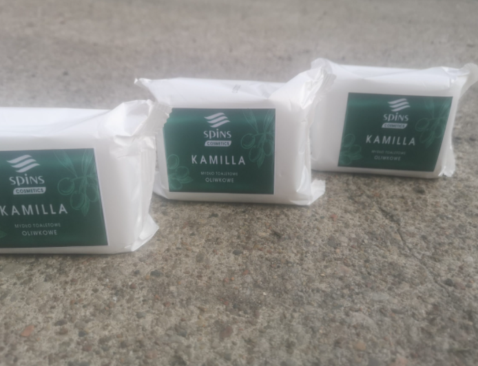 Mydła w kostce i pasty mydlane Spins Kamila
