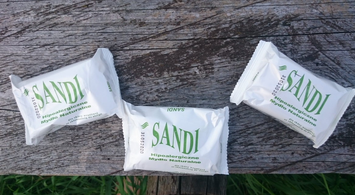 Mydła w kostce i pasty mydlane Spins SANDI