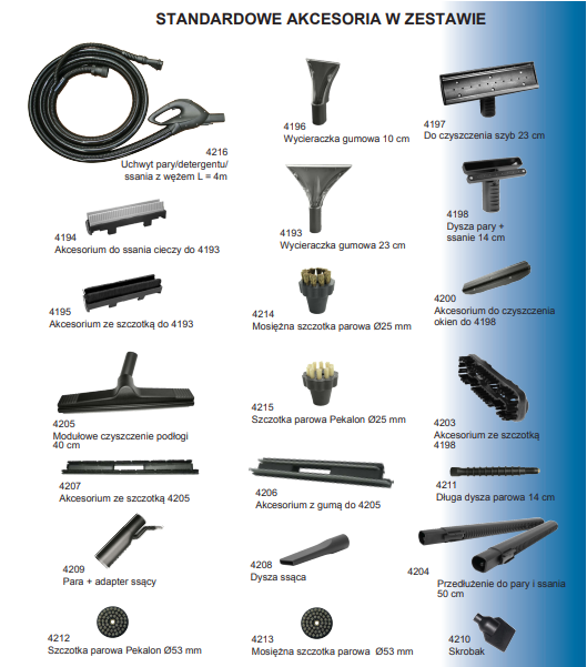 Myjki parowe REA STEAM CLEANING SATURNO COMPACT  3KW VAC