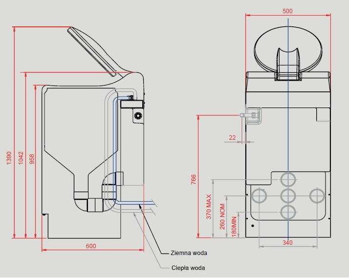 Myjnie do kaczek i basenów DDCDolphin OPTIMA 2