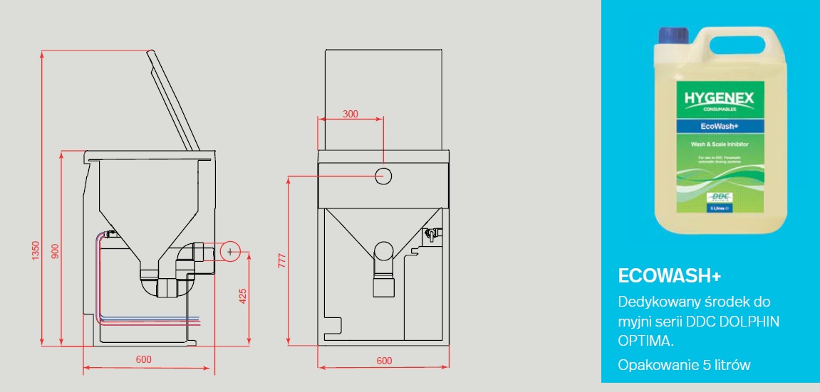 Myjnie do kaczek i basenów DDCDolphin OPTIMA 3
