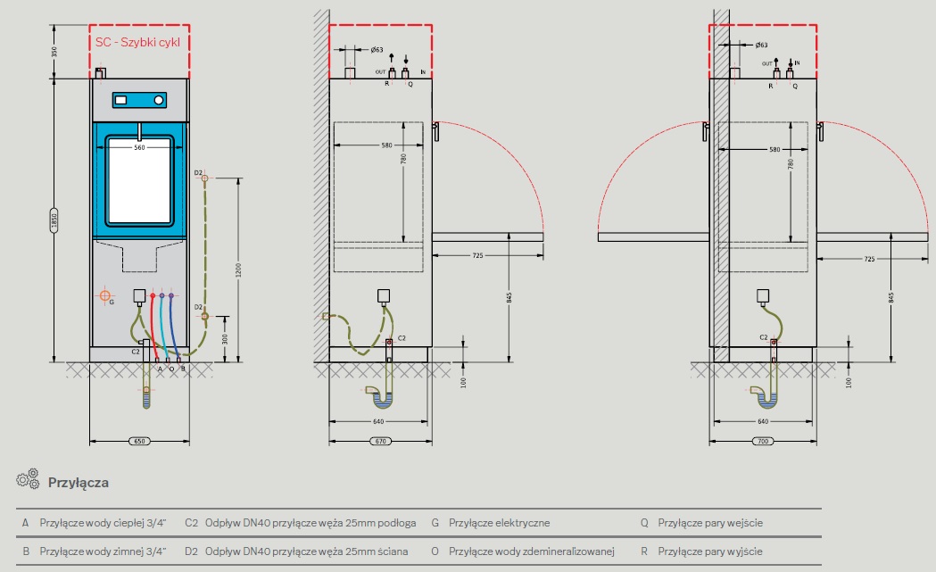 Myjnie do narzędzi i obuwia operacyjnego Prohs WD-10/SC