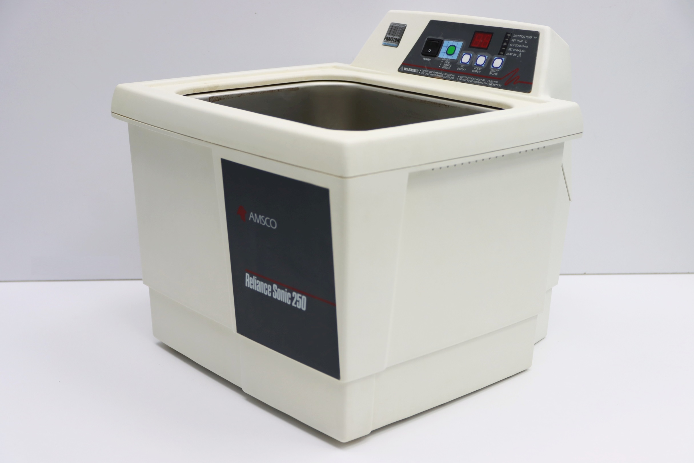 Myjnie ultradźwiękowe używane STERIS AMSCO SONIC 250-DTH - Praiston rekondycjonowany