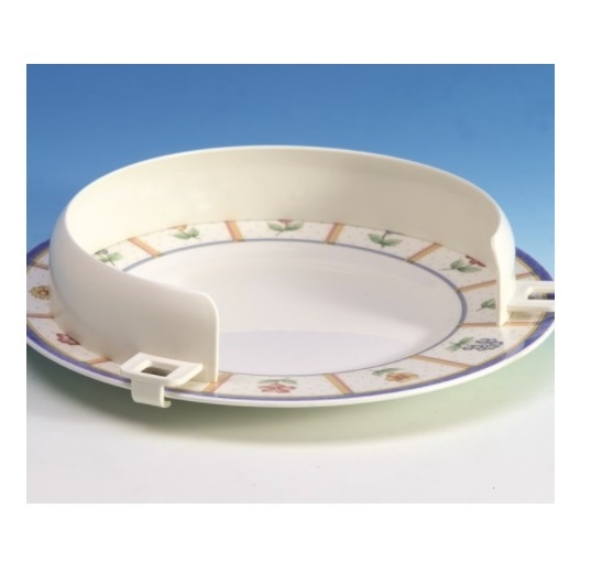 Naczynia do podawania posiłków dla osób niepełnosprawnych PDS CARE Plastikowa osłona na talerz