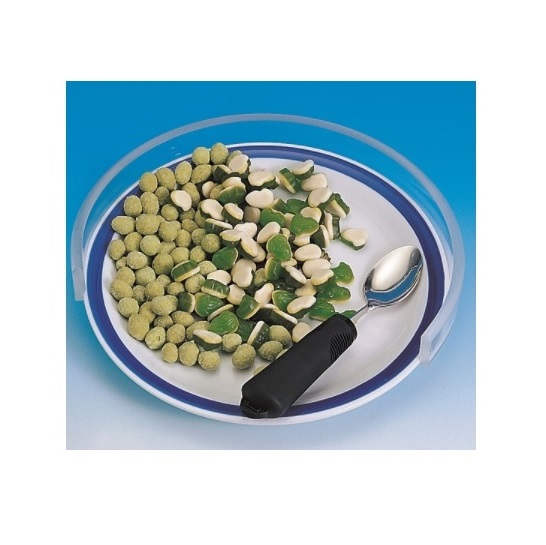 Naczynia do podawania posiłków dla osób niepełnosprawnych PDS CARE Przeźroczysta osłona na talerz