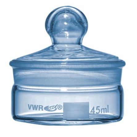 Naczynia i papiery wagowe VWR naczynka ze szkła borokrzemowego