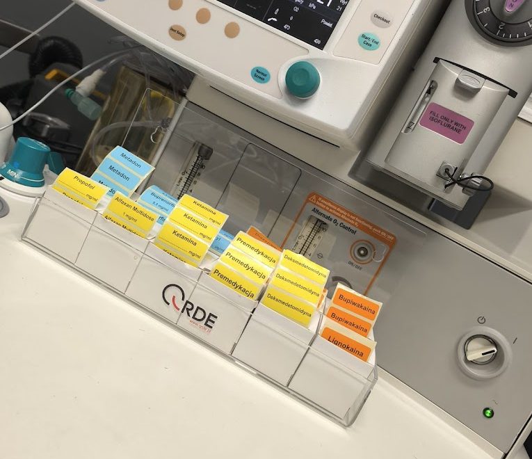 Naklejki do oznaczania strzykawek QCode Naklejki na strzykawki