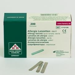 Nakłuwacze jednorazowe HEINZ HERENZ Lancety do testów alergologicznych