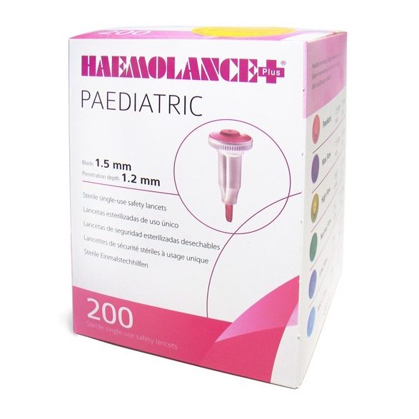 Nakłuwacze jednorazowe HTL-STREFA S.A. Haemolance Plus Pediatric