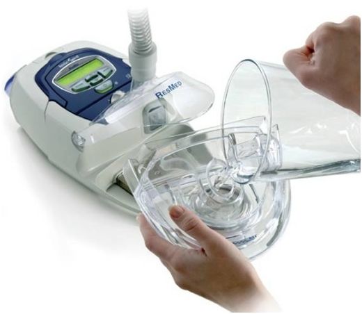 Nawilżacze do aparatów do terapii bezdechu sennego RESMED HumidAire 4i