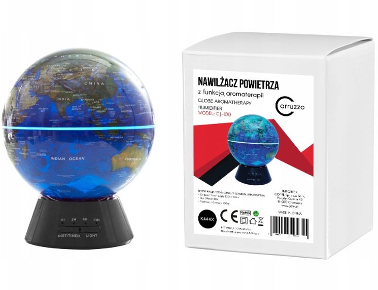 Nawilżacze ultradźwiękowe i parowe Carruzzo CJ-100
