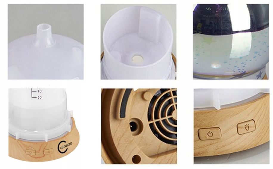 Nawilżacze ultradźwiękowe i parowe Carruzzo D-025