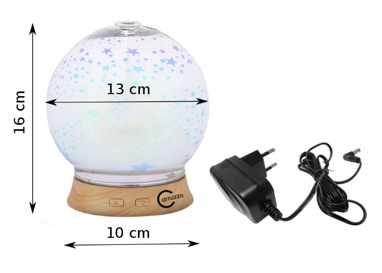 Nawilżacze ultradźwiękowe i parowe Carruzzo D-025