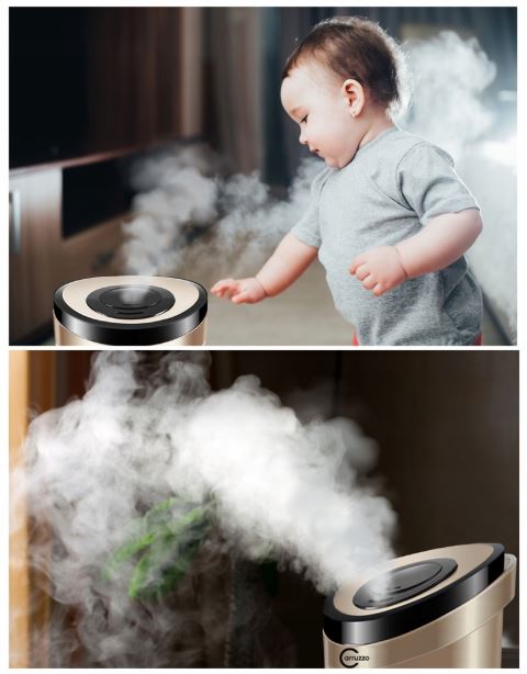 Nawilżacze ultradźwiękowe i parowe Carruzzo GL-2217