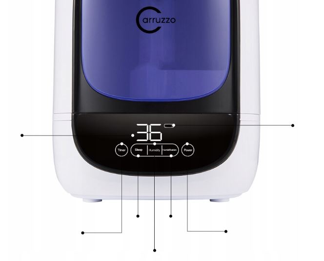 Nawilżacze ultradźwiękowe i parowe Carruzzo QT-29