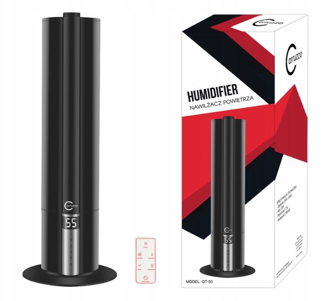 Nawilżacze ultradźwiękowe i parowe Carruzzo QT-50