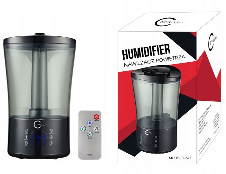 Nawilżacze ultradźwiękowe i parowe Carruzzo T-573