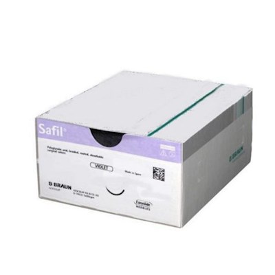 Nici chirurgiczne z igłą okrągłą B.Braun Safil