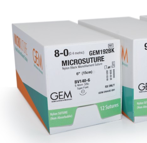 Nici chirurgiczne z igłą okrągłą GEM GEM