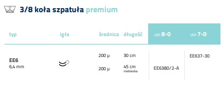 Nici chirurgiczne z igłą okrągłą Internacional Farmaceutica JEDWAB