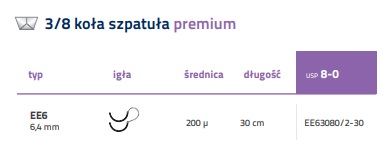 Nici chirurgiczne z igłą okrągłą Internacional Farmaceutica PGLA90