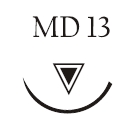 Nici chirurgiczne z igłą okrągłą Vigilenz Brilon B64MD130