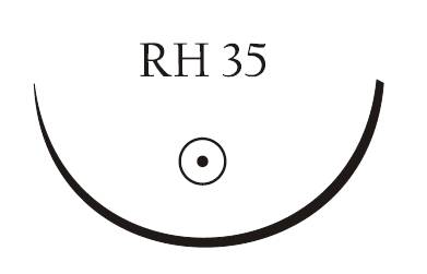 Nici chirurgiczne z igłą okrągłą Vigilenz Ecosorb E09RH350