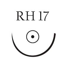 Nici chirurgiczne z igłą okrągłą Vigilenz Ecosorb E47RH170