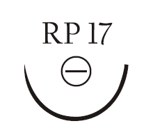 Nici chirurgiczne z igłą okrągłą Vigilenz Ecosorb E47RP170