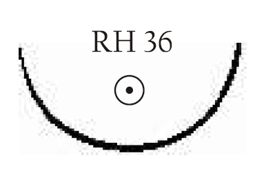 Nici chirurgiczne z igłą okrągłą Vigilenz Ecosorb fast F29RH36W