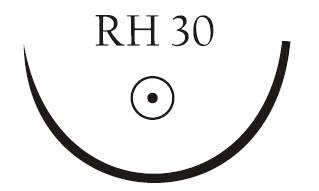 Nici chirurgiczne z igłą okrągłą Vigilenz Esteron T07RH300