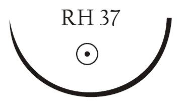 Nici chirurgiczne z igłą okrągłą Vigilenz Esteron T07RH370