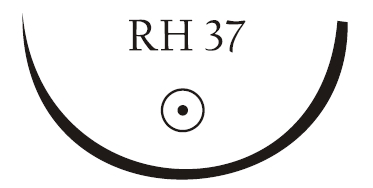 Nici chirurgiczne z igłą okrągłą Vigilenz Linen L07RH370