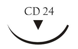 Nici chirurgiczne z igłą okrągłą Vigilenz Silk S27CD240