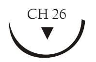 Nici chirurgiczne z igłą okrągłą Vigilenz Silk S37CH260