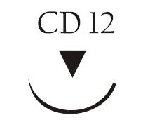 Nici chirurgiczne z igłą okrągłą Vigilenz Silk S54CD120