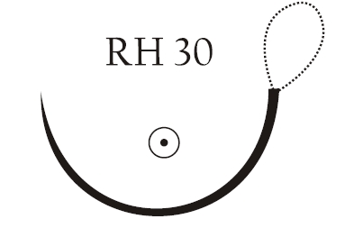 Nici chirurgiczne z igłą okrągłą Vigilenz Vigiloop V08RH300