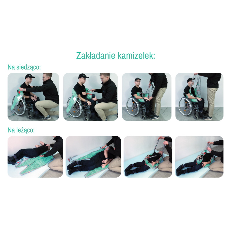 Nosidła do podnośników dla osób niepełnosprawnych LeviCare LeviKam +