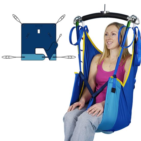 Nosidła do podnośników dla osób niepełnosprawnych Prism Medical UK Pas Hamak