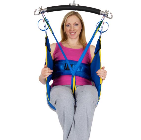 Nosidła do podnośników dla osób niepełnosprawnych Prism Medical UK Pas Podwójny Dostęp