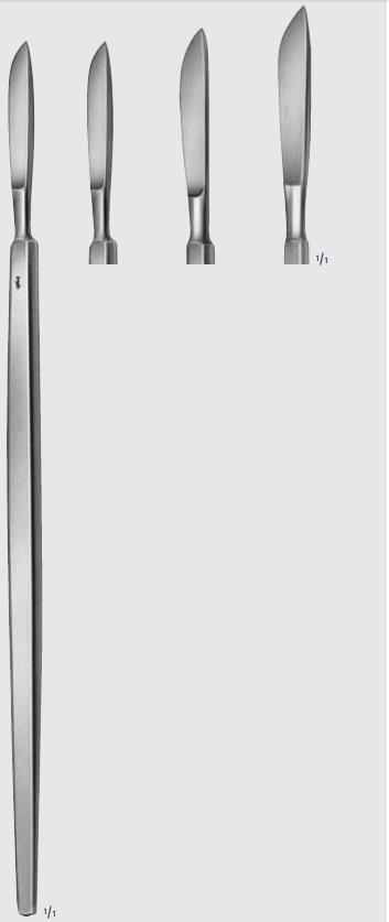 Noże chirurgiczne B.Braun Noże chirurgiczne B.Braun