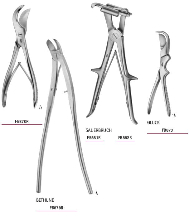 Nożyce do mostka i żeber B.Braun Nożyce do żeber