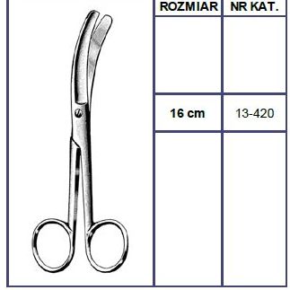 Nożyczki do cięcia pępowiny Sintraco Busch
