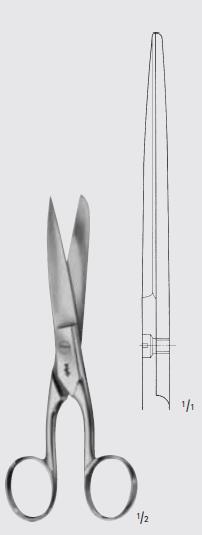 Nożyczki opatrunkowe, do bandaży, plastrów i odzieży B.Braun Nożyczki do bandaży, plastrów i odzieży B.Braun