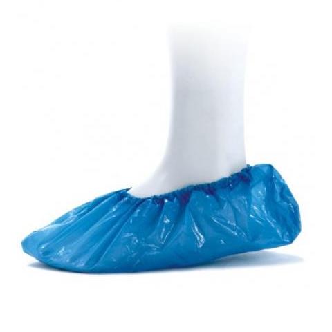 Ochraniacze na obuwie B/D foliowe niebieskie