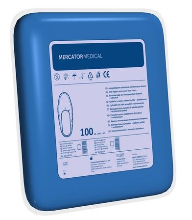 Ochraniacze na obuwie Mercator Medical Włóknina antypoślizgowe